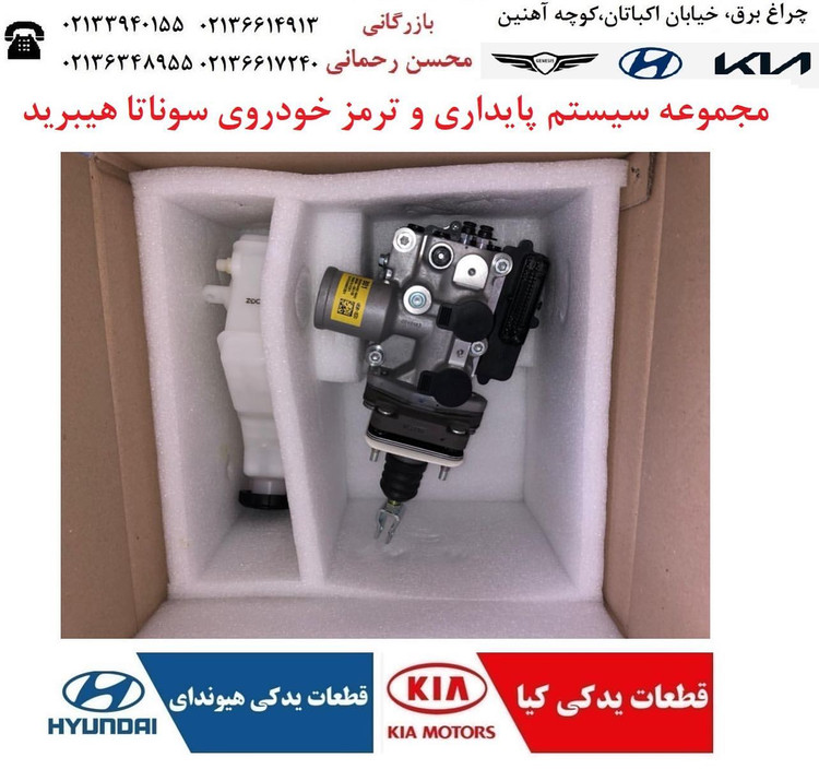 IBAU. Integrated Brake Actuation Unit. دیگه توی خودروی هیبرید نمیشه